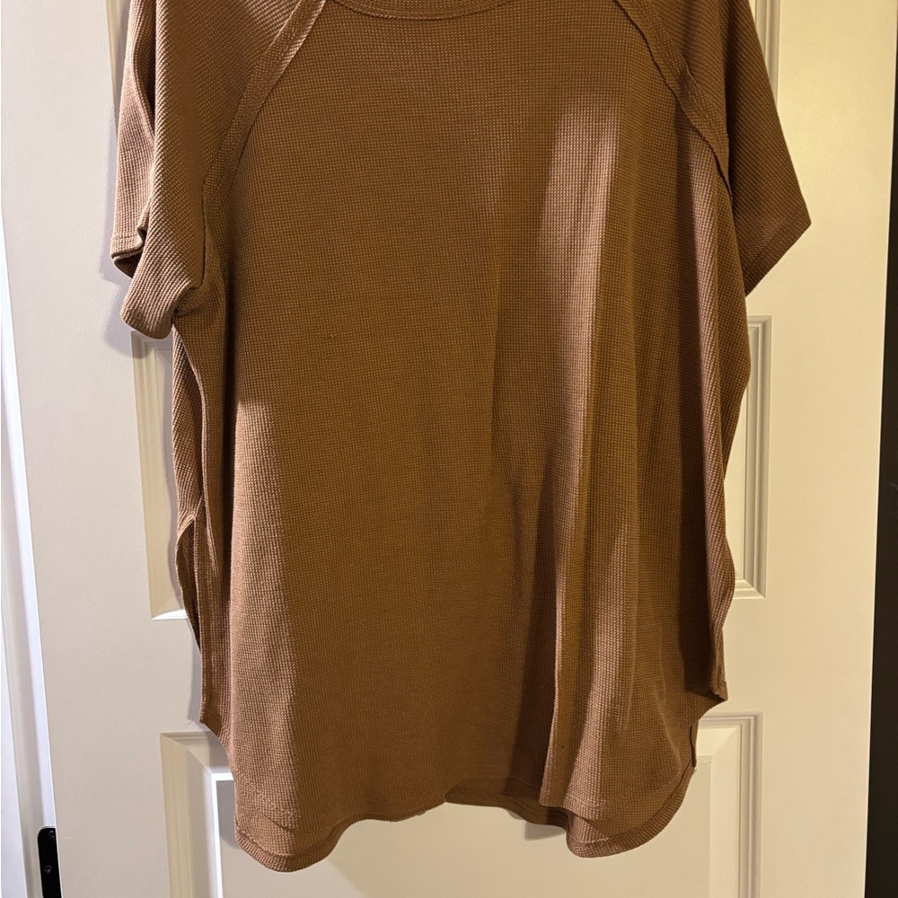 Women's Brown Casual Top